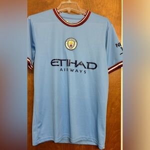 Manchester City Mens Soccer Jersey